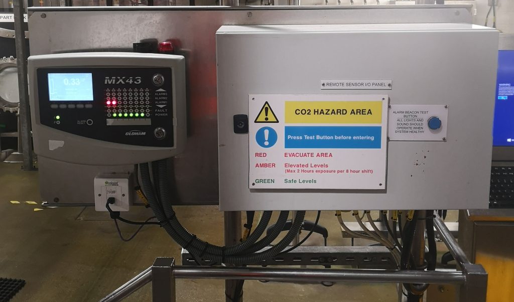 CO2 detection Brewery