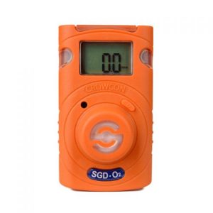 small orange gas detector, Crowcon Clip SGD